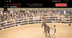 Desktop Screenshot of flanders-horse-expo.be